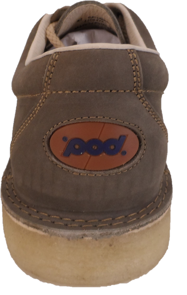Zapatos Pod Original de piel nobuck retro gallagher gris