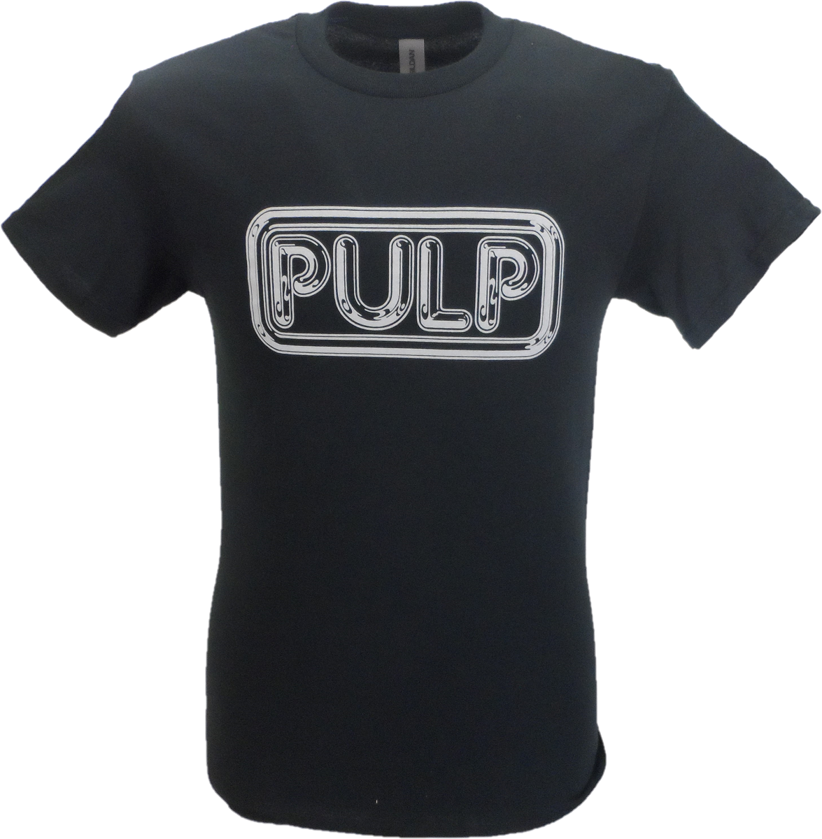 Mens Black Official Pulp Logo T Shirt