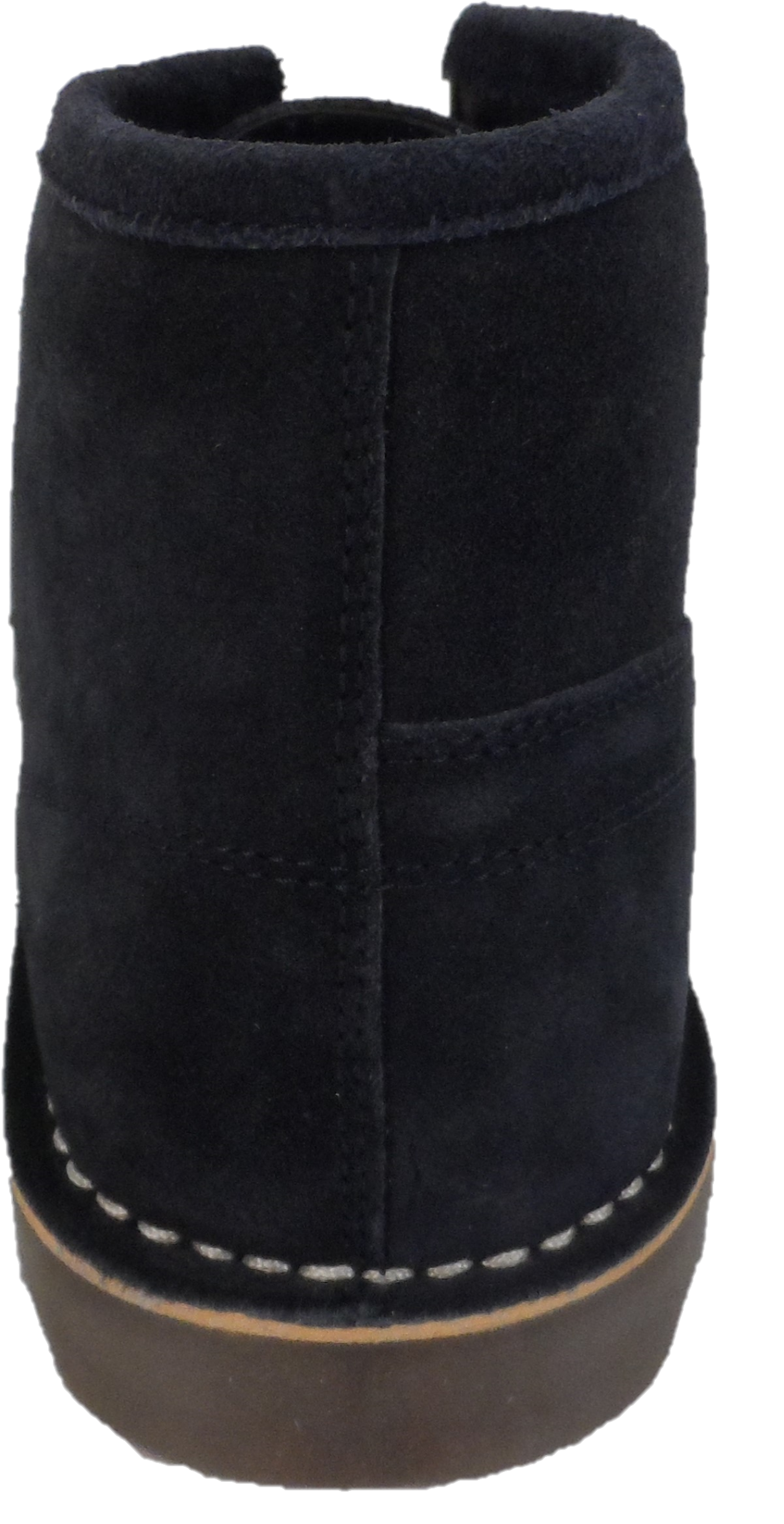 Klassiske retro abe Monkey Boots i ægte ruskind i marineblå læder til mænd …