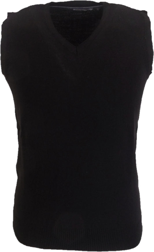 Relco Black Classic Retro Tank Tops