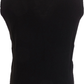 Relco Black Classic Retro Tank Tops