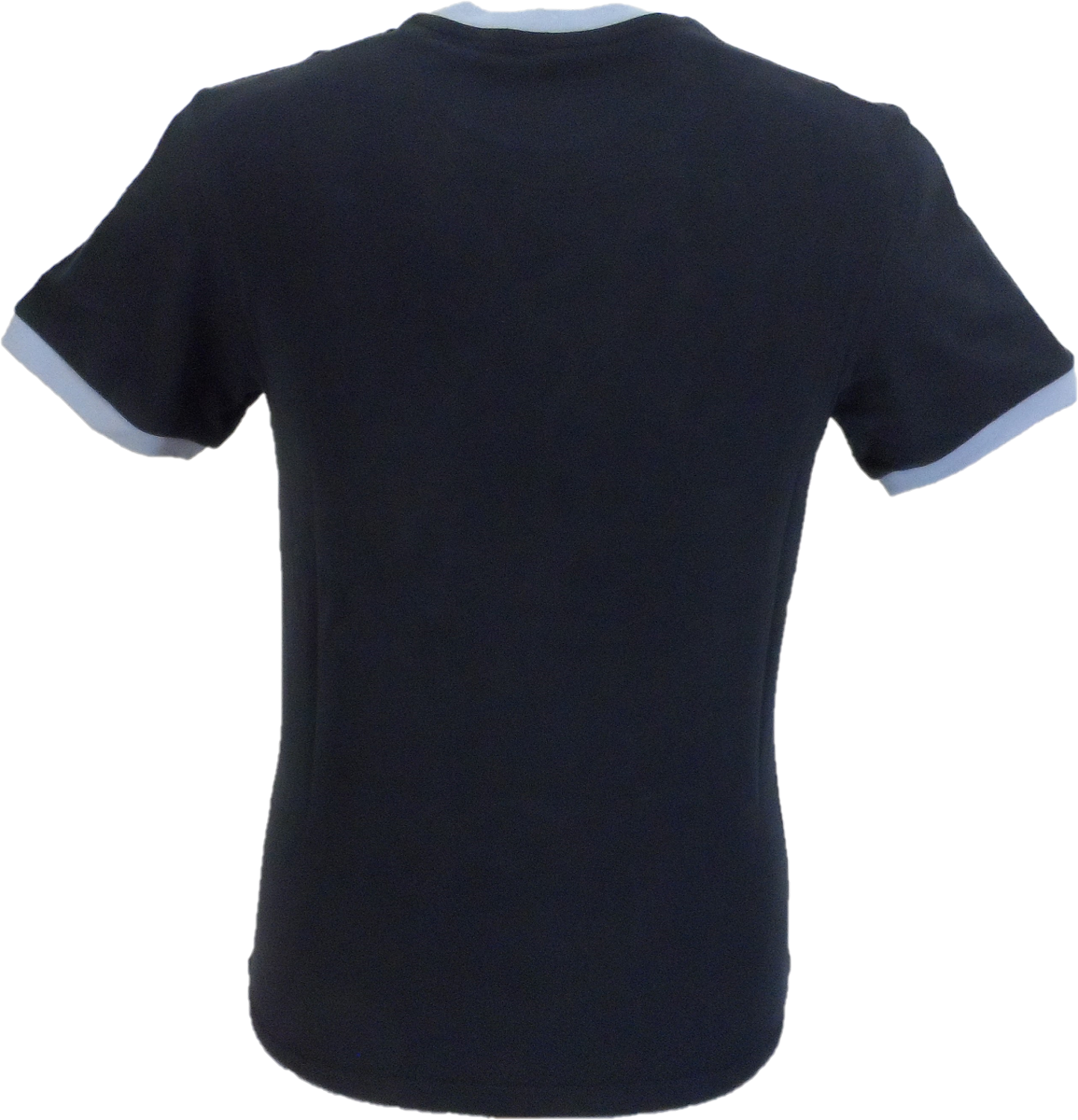 Trojan Records Mens Navy Blue Spirit of 69 100% Cotton Peach T-Shirt