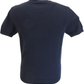 Ska & Soul marineblaue V-Strick-T-Shirts für Herren