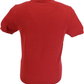 Ska & Soul Mens Red V Knitted T Shirts