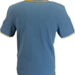 Ben Sherman Herren-Poloshirt „Signature Blue Shadow“ aus 100 % Baumwolle