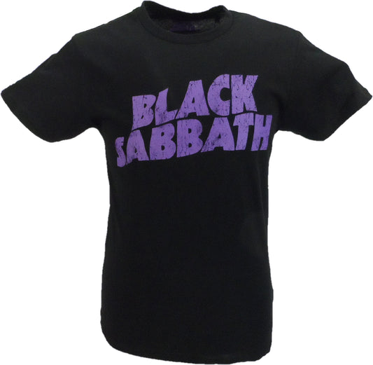 T-shirt da uomo con logo classico Black Sabbath Officially Licensed