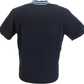 Gabicci Vintage Mens Navy Blue Feltnor Turtle Neck Jumper