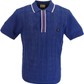 Gabicci Vintage Herren Pinori Insignia blau gestricktes Poloshirt