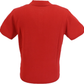 قميص بولو محبوك Gabicci Vintage للرجال باللون الأحمر العقيق