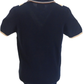 Marineblaues Corsico-Strickpoloshirt für Herren Lambretta