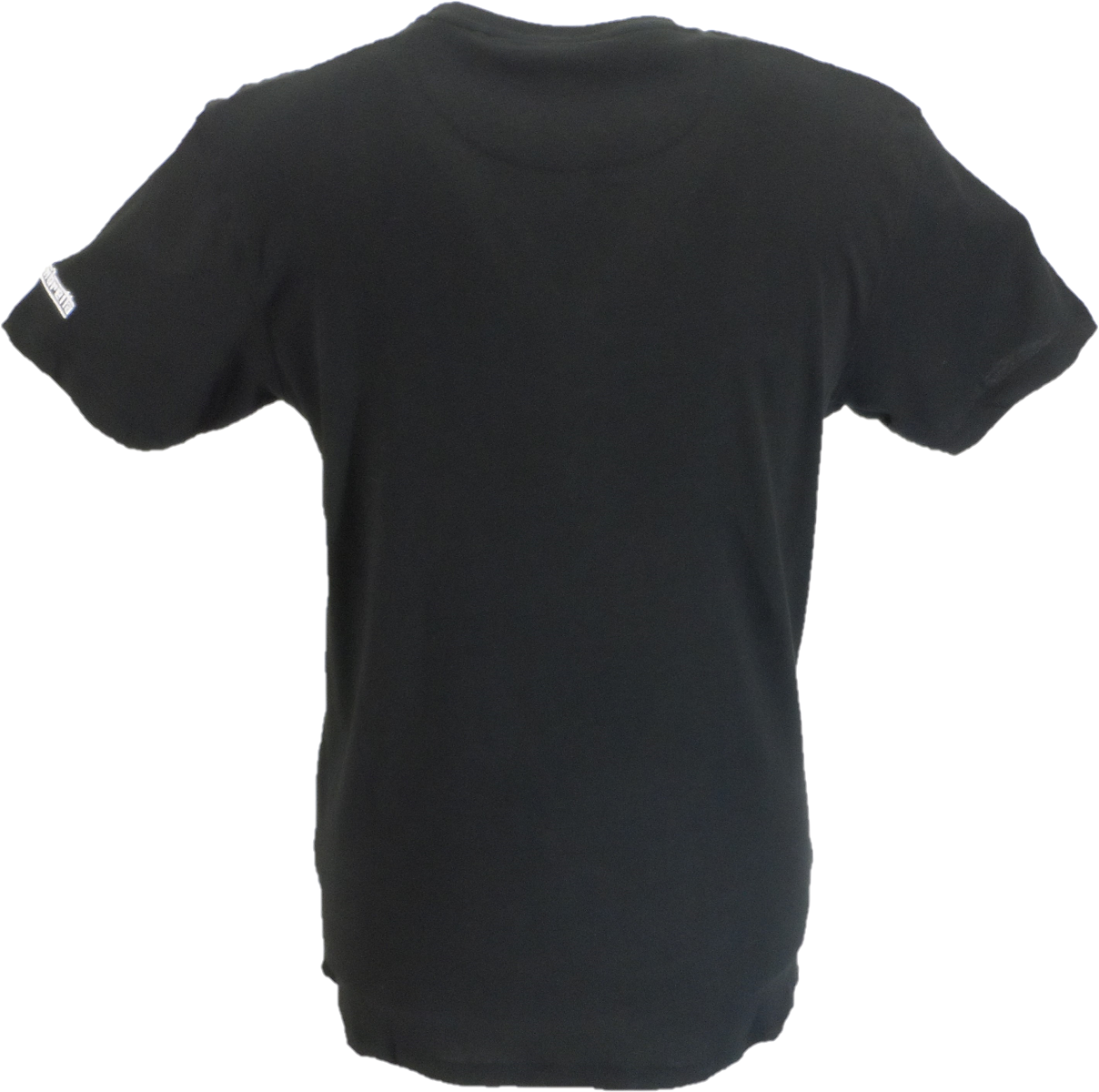 Lambretta Mens Black Checkerboard Block Retro T Shirt