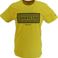 Lambretta Mens Passion Fruit Checkerboard Block Retro T Shirt