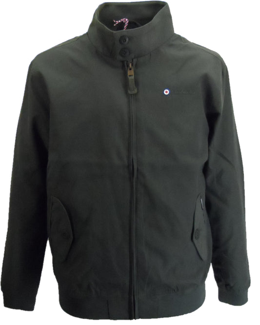 Chaqueta harrington impermeable verde caqui Lambretta