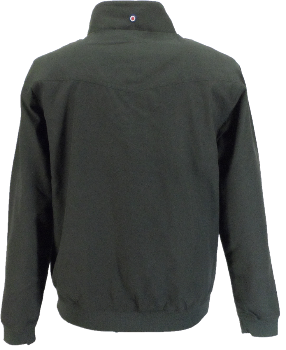 Chaqueta harrington impermeable verde caqui Lambretta