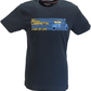 Lambretta Mens Navy Blue 1947 Original T-Shirt