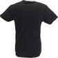 Lambretta Mens Black Paisley Target 100% Cotton Retro T Shirt