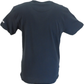 Lambretta Mens Navy Blue Paisley Target 100% Cotton Retro T Shirt