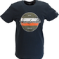 Lambretta Navy Blue Retro Vintage Print T-Shirt