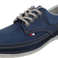 Pod Original Chaussures rétro Gallagher en cuir bleu marine