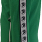 Trojan Records Mens Green Taped Sleeve Retro Track Tops