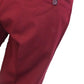 Burgundy 60S 70S Retro Mod Vintage Sta Press Trousers