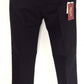 Black 60S 70S Retro Mod Vintage Sta Press Trousers