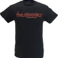 Camiseta oficial negra con logo vintage de Iggy y los Stooges para hombre