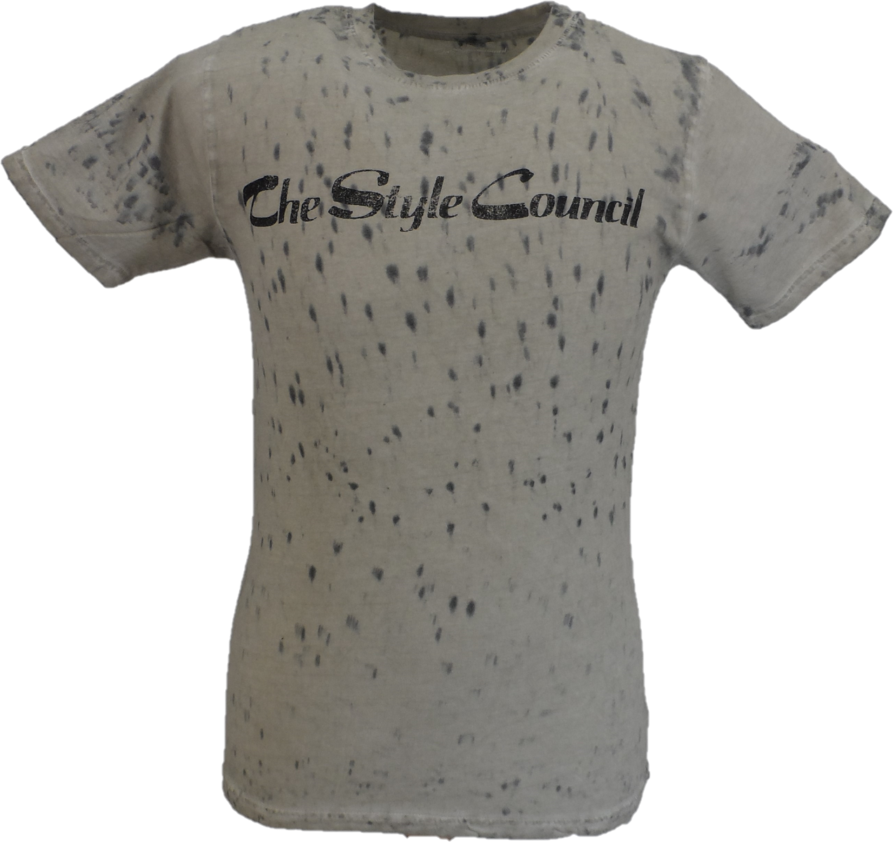 Mens Sand Dye-Wash Official The Style Council T Shirt