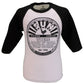 Sun Records Herren-T-Shirt aus weißer und schwarzer Baumwolle