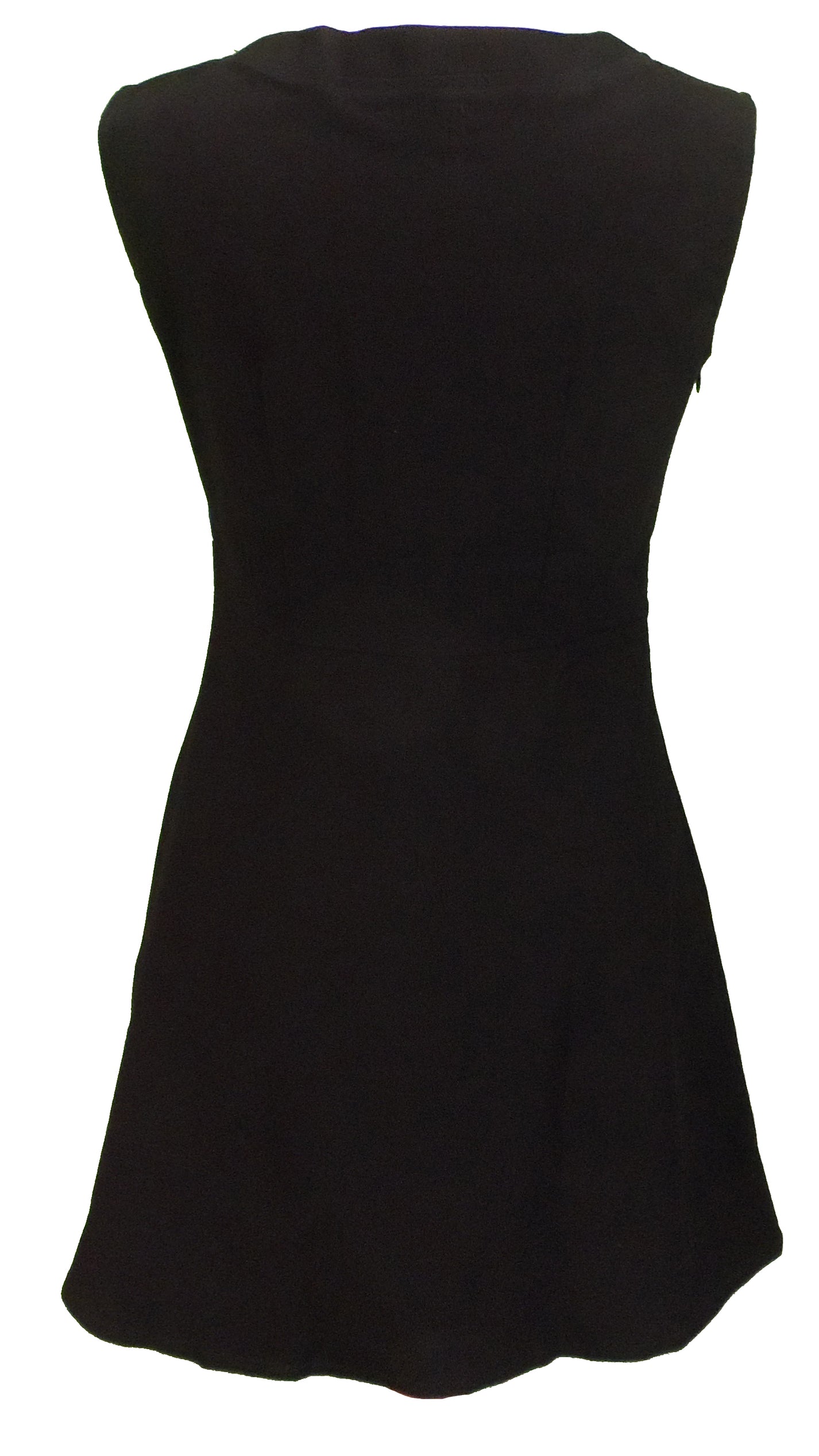Ladies Retro 60's Modette Half Target Black Mod Mini Dress Mazeys UK