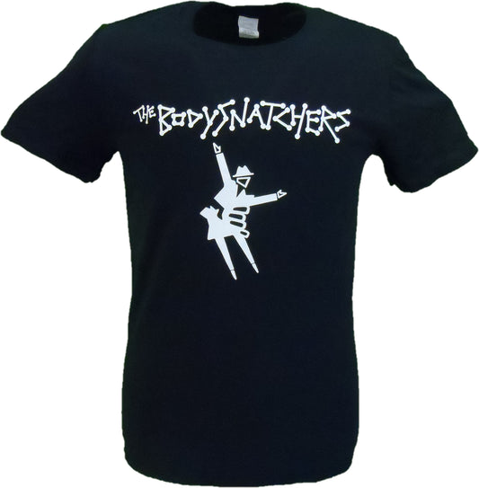 Schwarzes offizielles Herren-T-Shirt mit dem Bodysnatchers-Logo