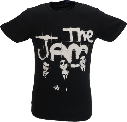 Mens Black Official The Jam Group Shot T Shirt