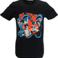 Mens Black Official The Who Groovy Border T Shirt