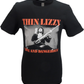 Officially Licensed Herren-T-Shirts „Thin Lizzy Live and Dangerous“.