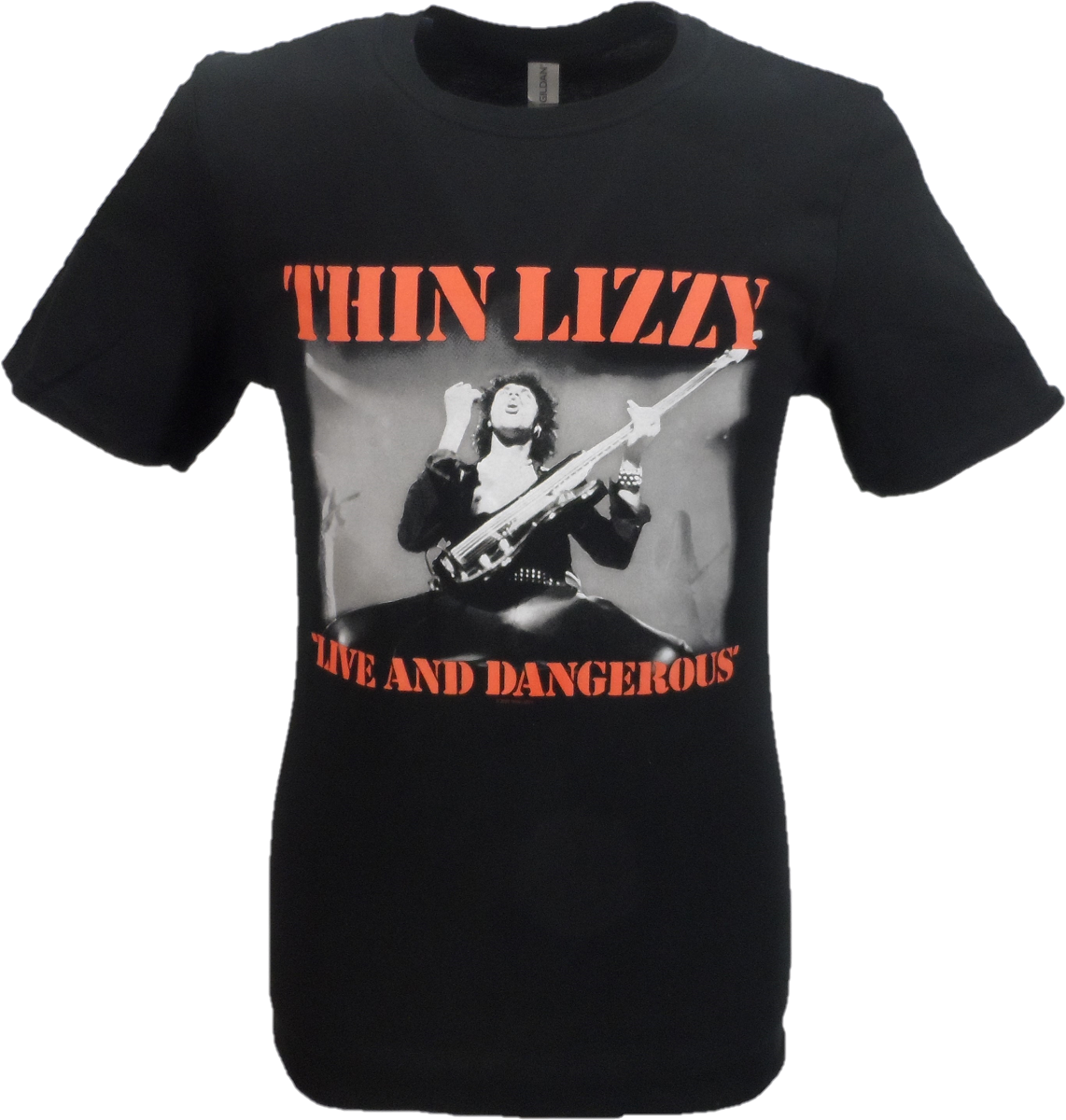 Mens Thin Lizzy Live and Dangerous Officially Licensed T Shirts