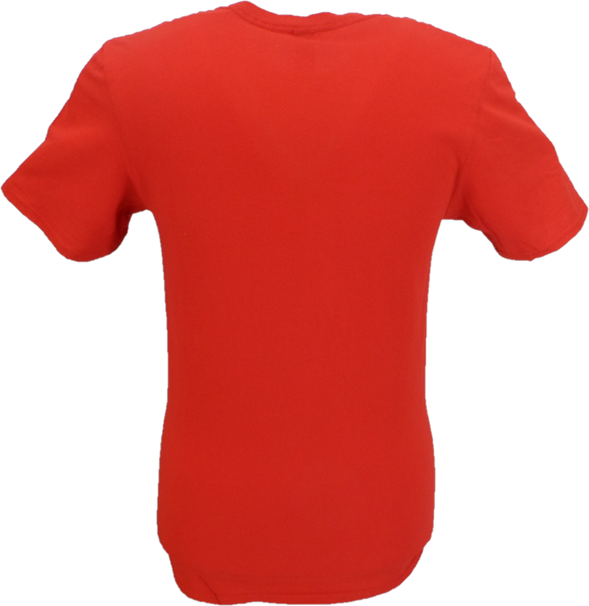 T-shirt fin avec logo rouge Lizzy pour homme Officially Licensed