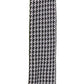 Mazeys Mens Dogtooth Retro Mod Square End Knitted Tie