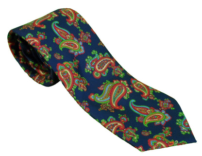 Handgefertigte Herren-Krawatten Im Mod-Stil Mit Paisleymuster Von Mazeys