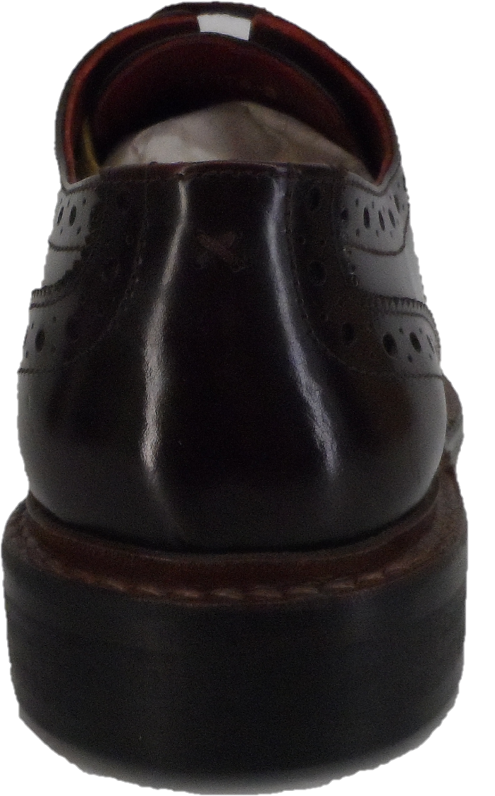 Ikon Original oxblood rétro mod toutes chaussures richelieu en cuir