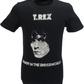 Mens Black Official T Rex Bolan Dandy In The Underworld T Shirt