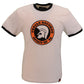 Trojan Records Mens Ecru Spirit of 69 100% Cotton Peach T-Shirt