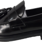 Delicious Junction and Trojan Mens The Duke Black Tassel Loafers