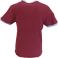T-shirt da uomo Trojan Records Port Red Spirit of 69 100% cotone pesca