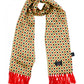 Tootal Mens Retro Geo Print 100% Silk Scarves