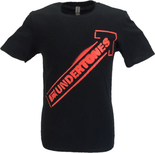 T-shirt officiel avec logo en spray rouge pour hommes