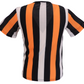 Mod T Shirts à rayures verticales orange pour hommes