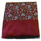 Warrior classica retrò mod mod con nappe bordeaux paisley