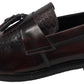 Ikon Original Weaver Oxblood Retro Tassel Loafers