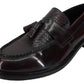 Ikon Original Weaver Oxblood Retro Tassel Loafers