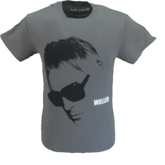 Herre grå officiel paul weller briller t-shirt